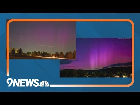Northern lights spotted in Colorado