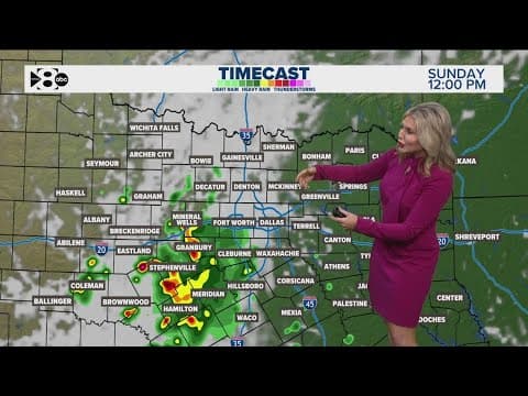 LIVE RADAR: Flash flood warnings issued for parts of North Texas