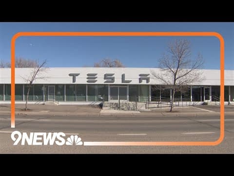Suspect arrested in most recent vandalism of Colorado Tesla dealership