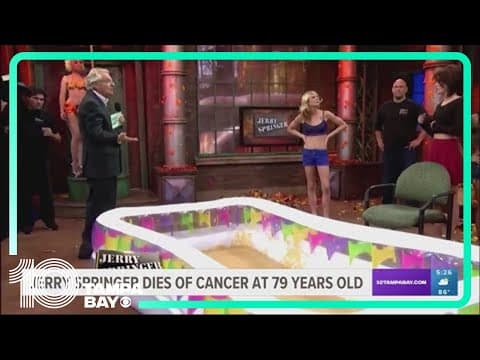 Jerry Springer, legendary talk show host, dead at 79