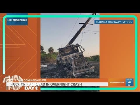 1 dead, another seriously hurt after tanker truck 'full of gasoline' explodes in crash