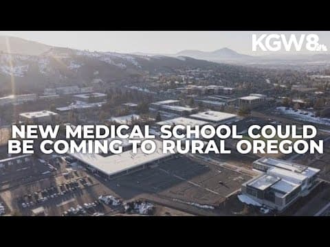 Plan for new medical school in rural Oregon