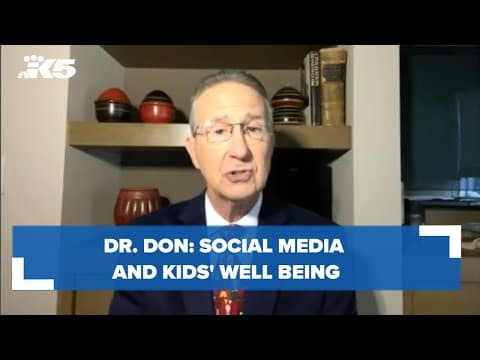 Dr. Don: social media and kids' well being