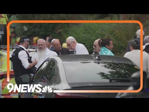 2 people stabbed, killed when man rams car into England synagogue