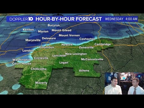 What to expect as another winter storm moves into central Ohio