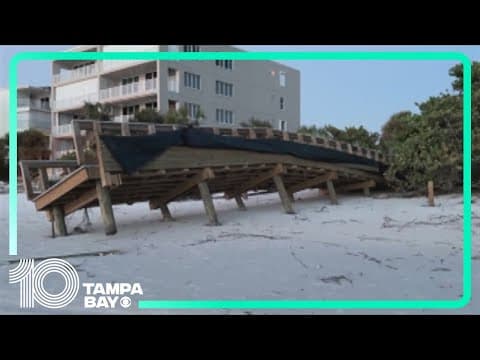 Leaders provide updates on cleanup efforts for Pinellas County beaches