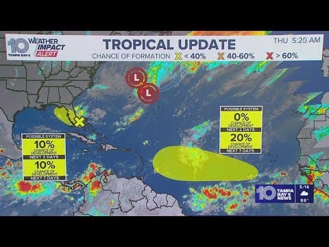 Tracking the Tropics: Watching 2 new waves, including one that could impact the Tampa Bay area