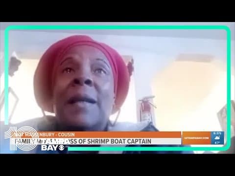 Family mourns loss of shrimp boat captain