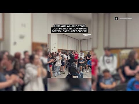 Grapevine High School band to perform at Post Malone concert at AT&T Stadium