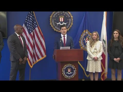 Press conference | Update on arrest in Palm Springs fertility clinic bombing