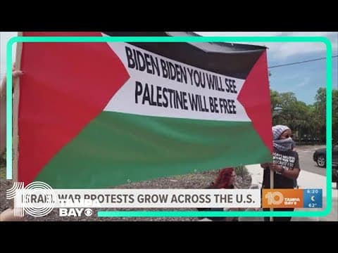 Israel war protests grow across the country