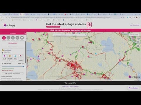 More than 80,000 without power as Hurricane Francine hits Louisiana