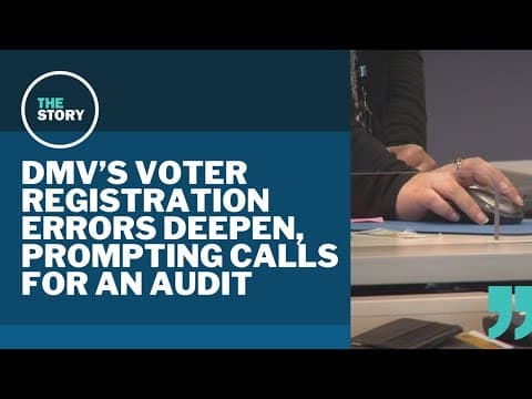 Oregon DMV administrator responds to questions on registrations of ineligible voters