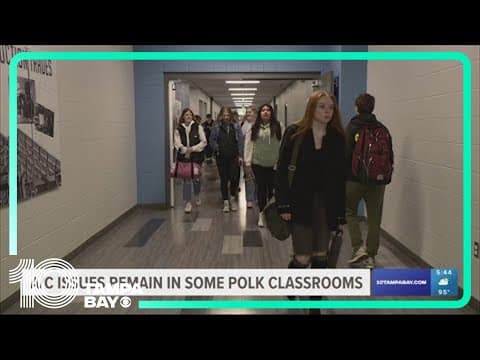 AC issues remain in some Polk County classrooms
