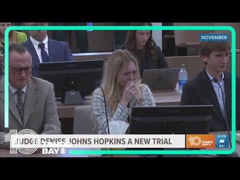 Judge denies Johns Hopkins a new trial