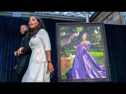 Oprah Winfrey's portrait unveiled at Smithsonian’s National Portrait Gallery