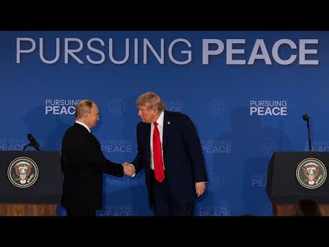 White House says Putin promised Trump he'd have a direct meeting with Zelenskyy