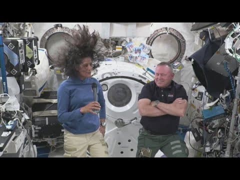 Stranded astronauts set to return home on Wednesday