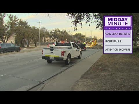 Gas leak repair continues in North Dallas, roads reopened