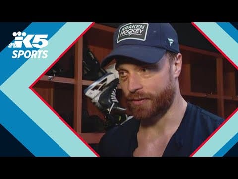 Kraken’s Adam Larsson on leadership and Big Cat nickname