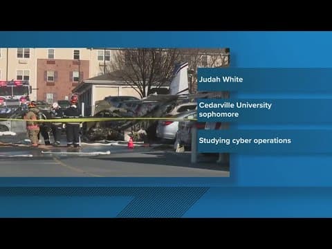 Cedarville University student injured following plane crash in Pennsylvania