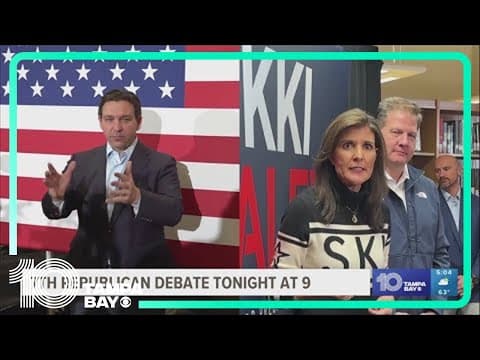 DeSantis v. Haley: Iowa debate could help decide the Republican alternative to Trump