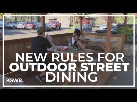 City of Portland to tighten rules for outdoor street dining permits