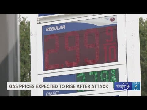 Gas prices expected to rise after U.S. strikes on Iran
