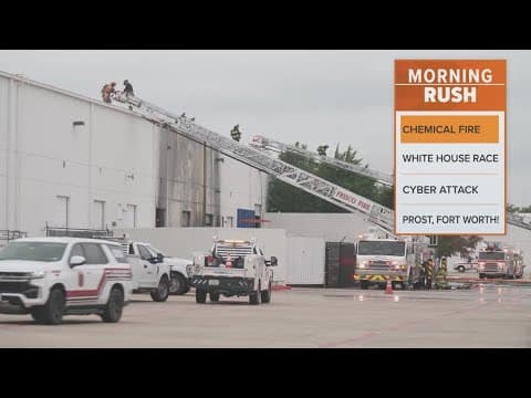 Ten first responders were hospitalized after pool chemicals ignite