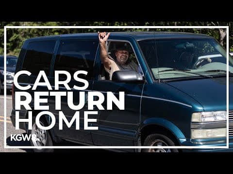 2 months later, drivers reunite with vehicles stranded on Mount St. Helens after landslide