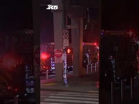 Fire at the Space Needle