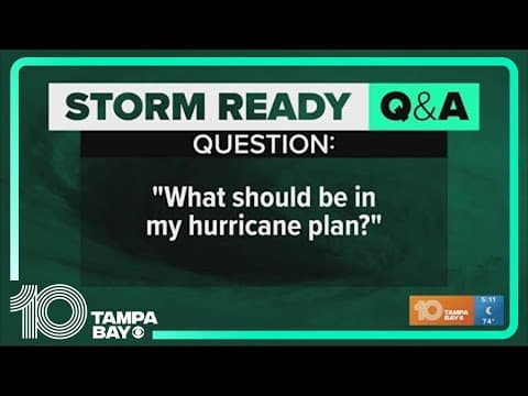 What should be in my hurricane plan? Here's what to know