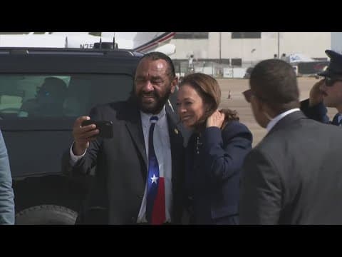 Kamala Harris returns to Houston for Rep. Sheila Jackson Lee's funeral