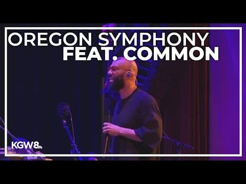 Common and the Oregon Symphony | Behind-the-scenes at rehearsal