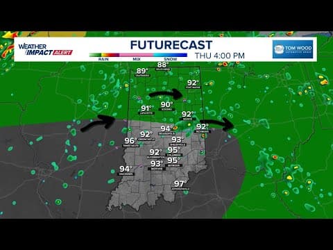 Weather Impact Alert days through Friday for heat, storm chances | 13Weather Extended Forecast