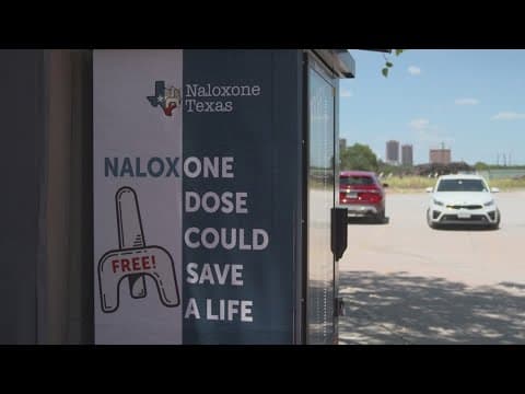 Narcan vending machines expand to Denton County