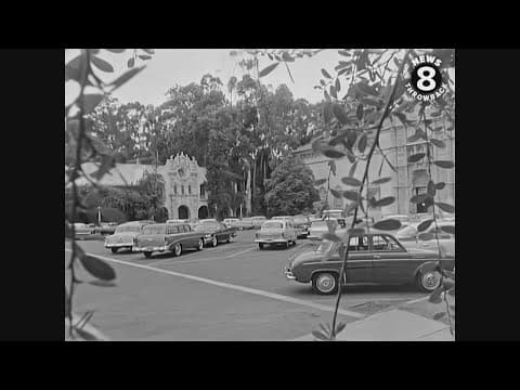 Balboa Park in San Diego 1960s