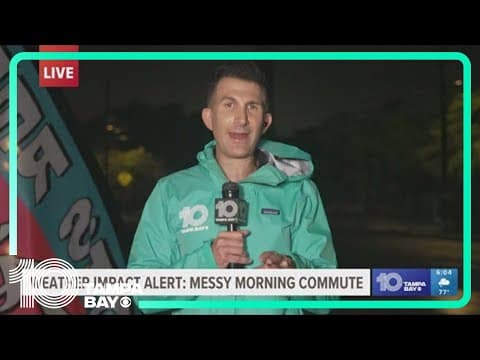 Here's the latest on Thursday morning flooding and outages in Tampa