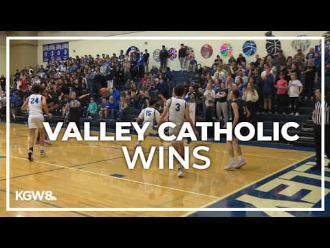 3A Playoffs: Valley Catholic boys outlast Amity | Friday Night Hoops