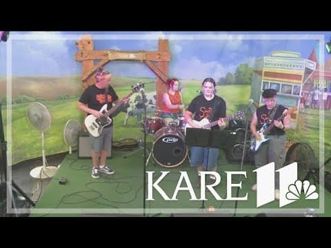 Minneapolis South advanced rock band visits the KARE 11 Barn