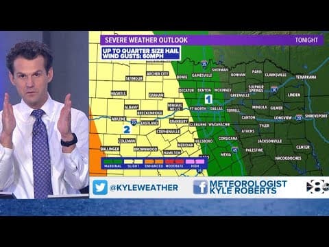 FORECAST: What weather to expect the rest of Tuesday