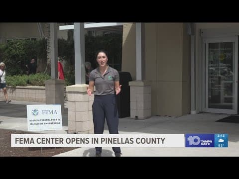 FEMA disaster recovery sites open across Tampa Bay