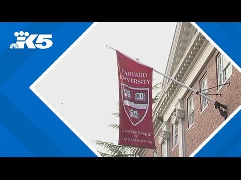 Harvard University sues over Trump administration's ban on enrolling international students