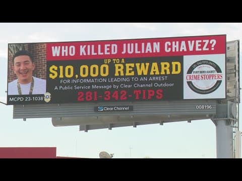 Who killed Julian Chavez? Fort Bend County launches digital billboards to find who killed him