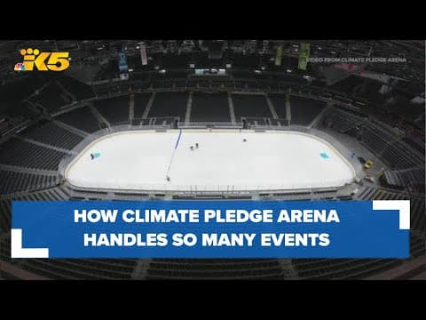 K-pop one night, Kraken the next: How Climate Pledge Arena is preparing