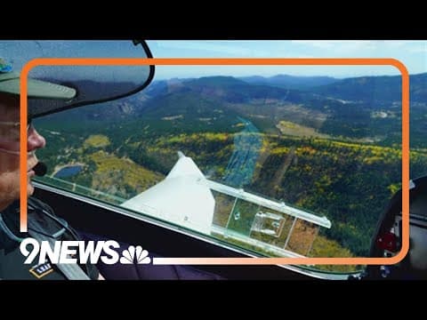 Take in a pilot's point of view of Colorado's fall foliage