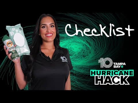 Hurricane season checklist: Prepare more than just food and water