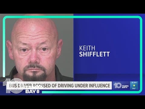 Man accused of driving drunk with bus full of students