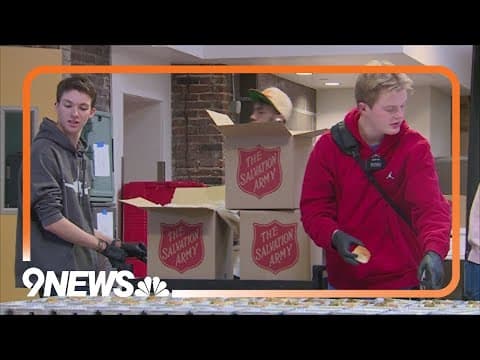 Salvation Army dishes up thousands of Thanksgiving meals