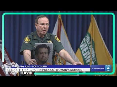 Polk Sheriff Grady Judd asks for help finding suspect wanted in 2 separate murders